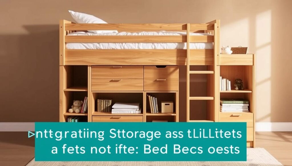 loft bed with storage