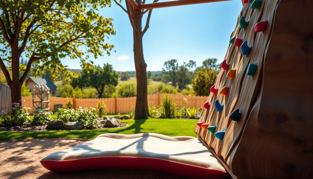 rock climbing playset